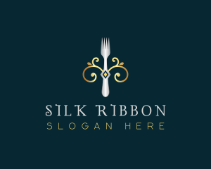 Fork Restaurant Cuisine logo design