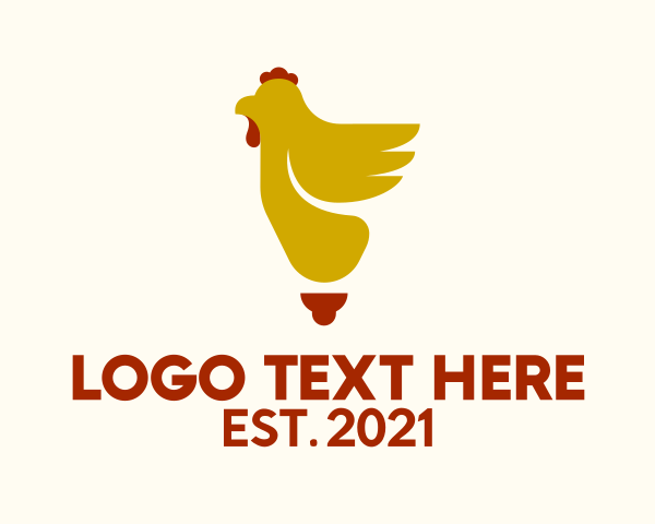 Cock Fight logo example 2