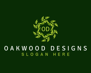 Oak Leaf Botanical logo design