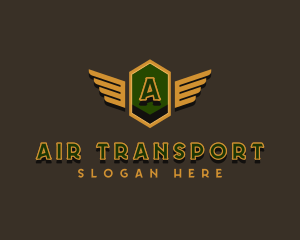 Automotive Hexagon Wing logo design