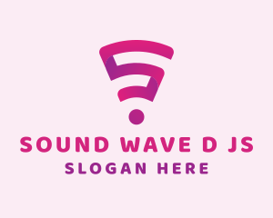 Digital Wifi Letter S  logo design