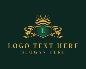 Luxury Royalty Ornament Logo