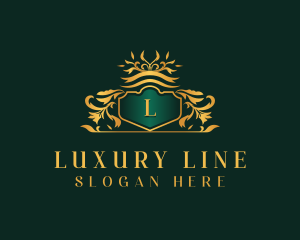 Luxury Royalty Ornament logo design