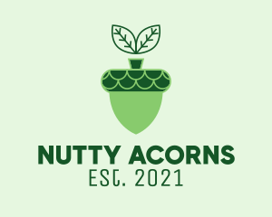 Acorn Plant Gardening  logo design