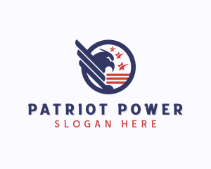 American Eagle Patriot logo design