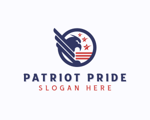 American Eagle Patriot logo design