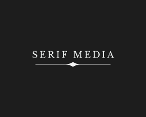 Serif Company Text logo