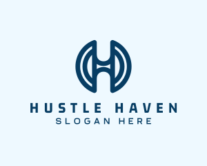 Company Business Letter H logo design