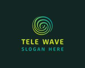 Gradient Wave Software logo design