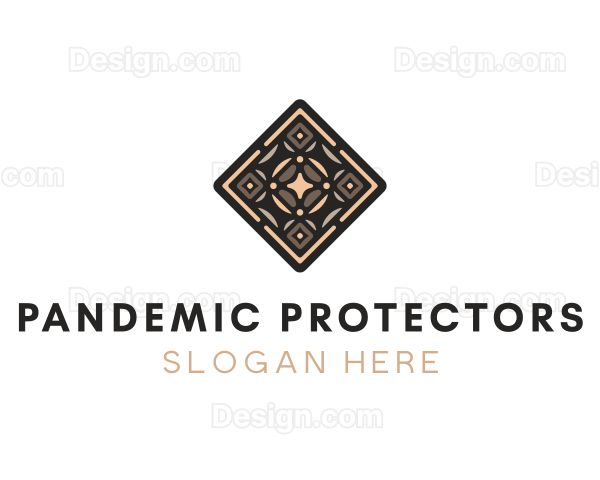 Diamond Tile Pattern Logo