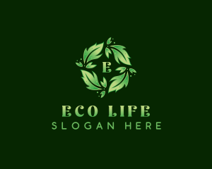 Sustainable Garden Leaves logo design