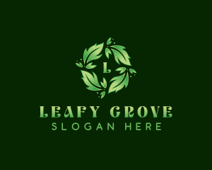 Sustainable Garden Leaves logo design