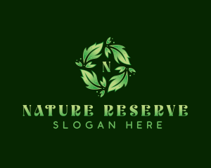 Sustainable Garden Leaves logo design