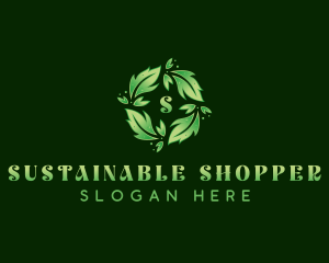 Sustainable Garden Leaves logo design