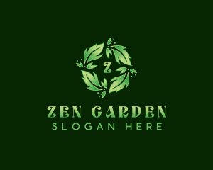 Sustainable Garden Leaves logo design