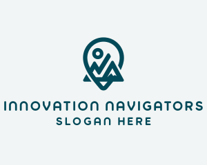 Mountain Travel Location logo design