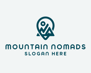 Mountain Travel Location logo design