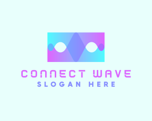 Business Startup Wave logo design