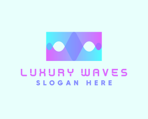 Business Startup Wave logo design