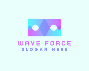 Business Startup Wave logo design