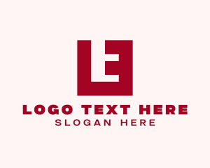 Tech Programmer Letter E logo