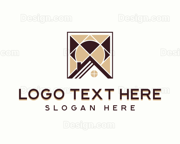 Flooring Tile Renovation Logo