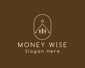 Minimalist Outdoor Hiking logo