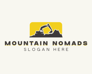 Contractor Excavator Industrial logo design