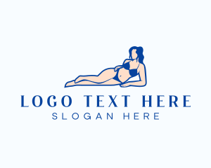 Sexy Woman Bikini logo