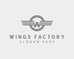 Vintage W Wing logo