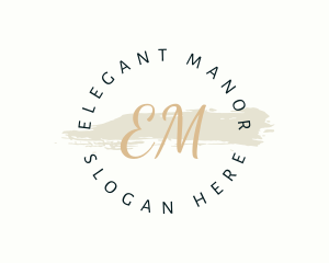 Elegant Boutique Salon logo design