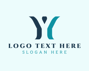 Startup Business Letter Y logo