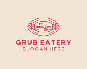 Restaurant Kitchen Cutlery logo design