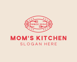 Restaurant Kitchen Cutlery logo design