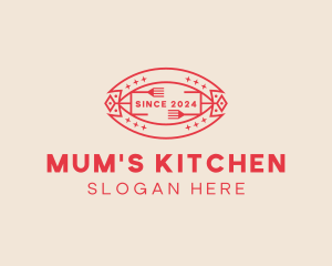 Restaurant Kitchen Cutlery logo design