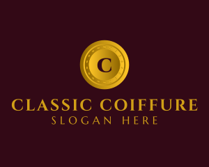 Gold Company Coin logo design