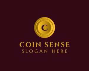 Gold Company Coin logo design