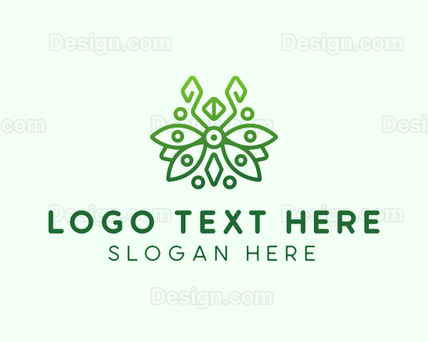 Eco Leaf Bug Logo