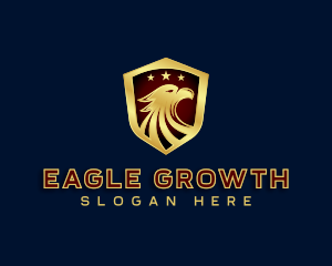 Eagle Shield Patriotic logo design