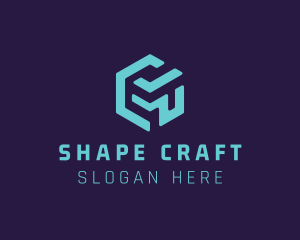 Box Shape Technology logo design