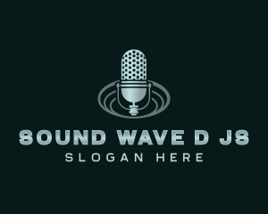 Audio Recording Microphone logo design