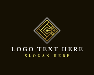Luxury Tile Letter C logo
