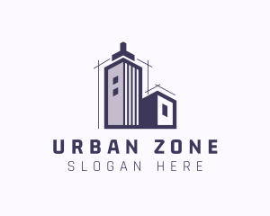 Urban Building Planning logo design