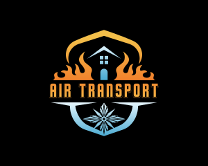 Thermal Heating Air Conditioning logo design