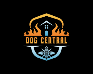 Thermal Heating Air Conditioning logo design