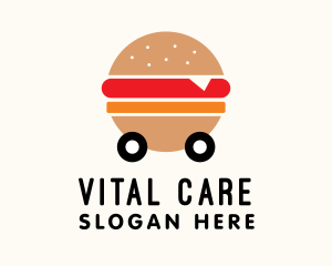 Burger Street Food Cart  Logo