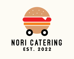 Burger Street Food Cart  logo design