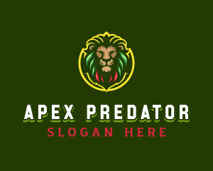 Wild Lion Predator logo design