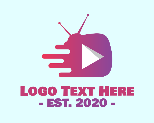 Television logo example 3
