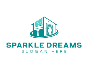Housekeeping Sparkling Squeegee logo